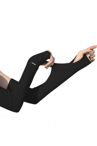 black Cooling Arm Sleeves UPF 100