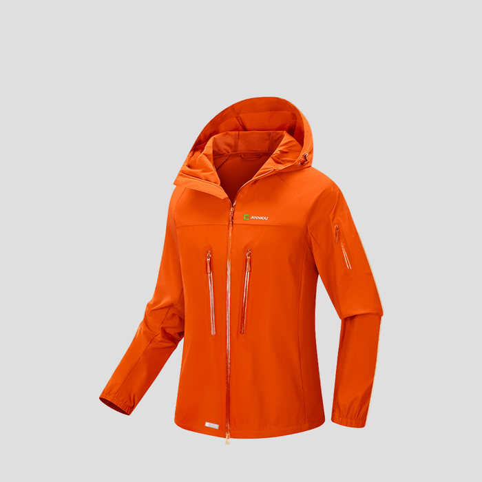 Orange UPF 100+ Lightweight Cooling Jacket