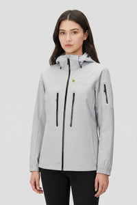 Women's Light Gray UPF 100+ Lightweight Cooling Jacket
