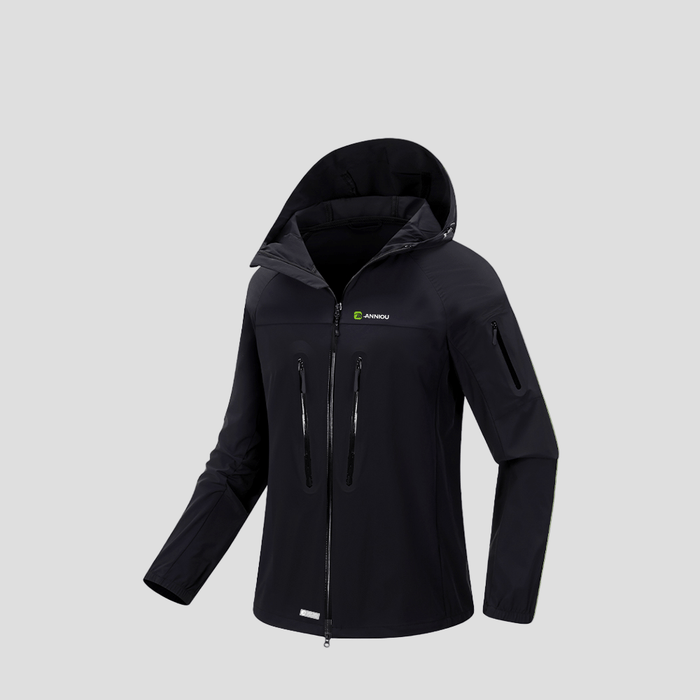 Black UPF 100+ Lightweight Cooling Jacket