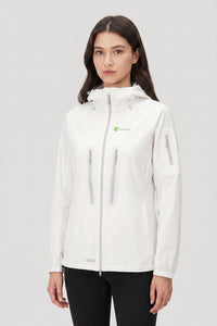 Women's White UPF 100+ Lightweight Cooling Jacket