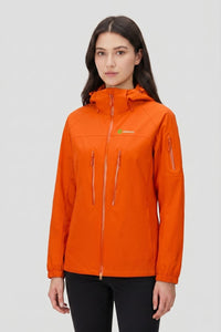Women's Orange UPF 100+ Lightweight Cooling Jacket