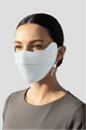 light grey UPF 100 Lightweight Face Mask