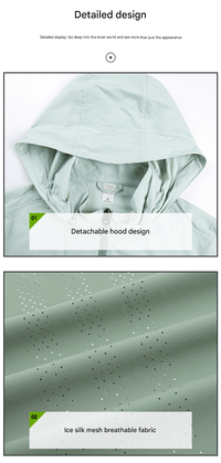 UPF 100+ Lightweight Sun Protection Jacket - Sun Protection Clothing