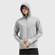 Gray UPF 100+ Sun Protection Hooded Jacket