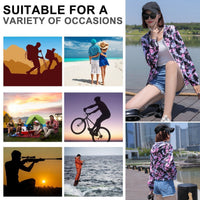 UPF 50+ Anti UV Sun Protection Camo Jacket - Sun Protection Clothing
