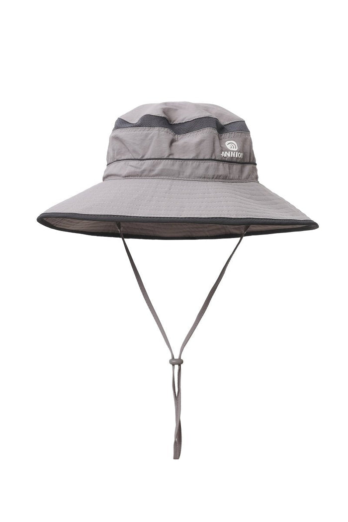 Light Gray Anniou UPF 50+ Breathable Bucket Hat