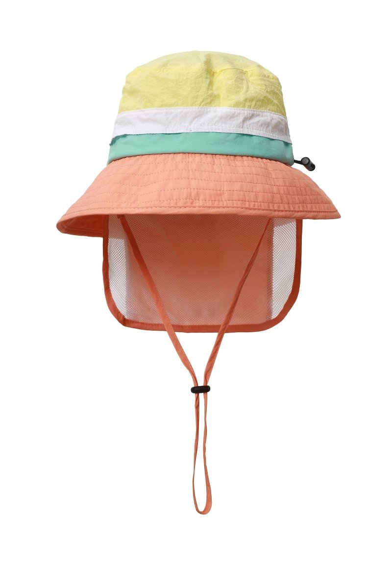 UPF 50+ Color - Block Kids’ Bucket Hat