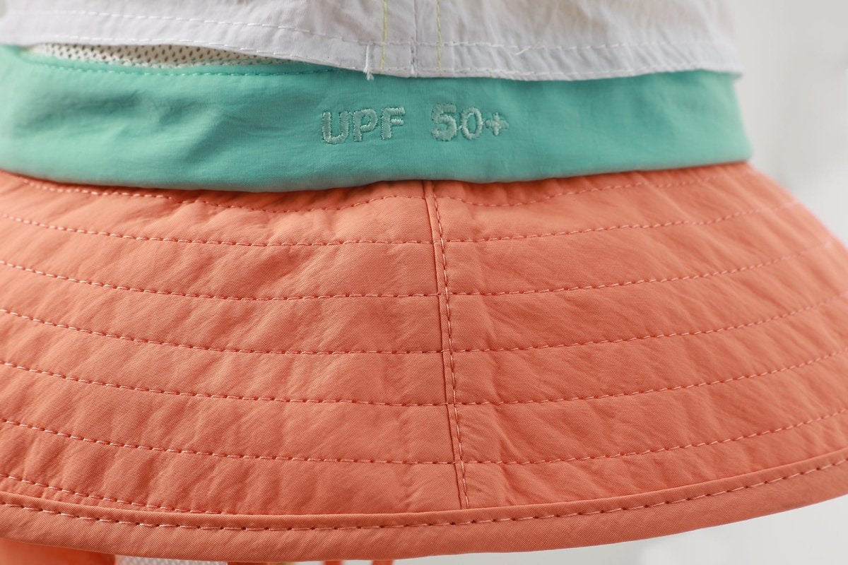 UPF 50+ Color - Block Kids’ Bucket Hat