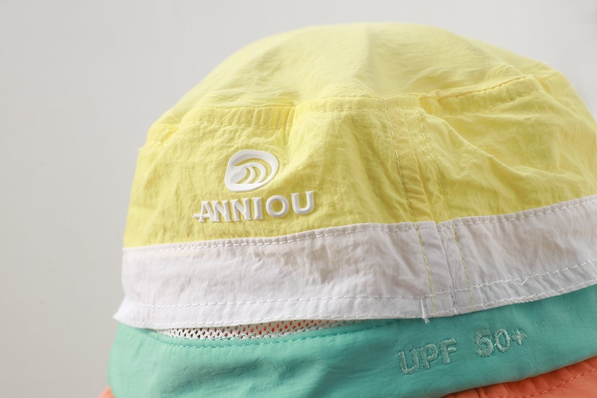UPF 50+ Color - Block Kids’ Bucket Hat