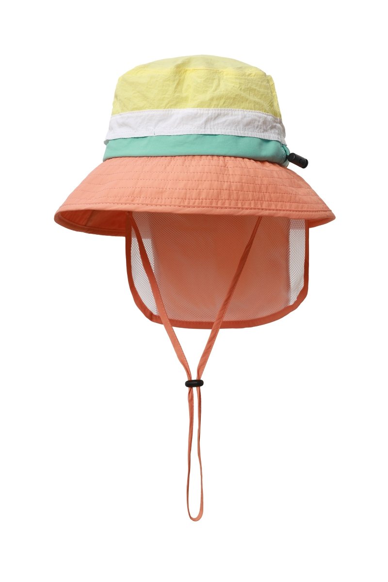 UPF 50+ Color - Block Kids’ Bucket Hat