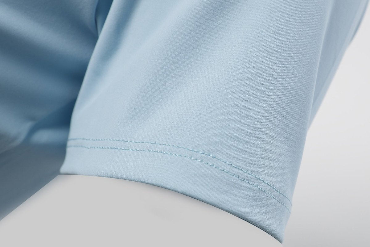 UPF 50+ Colorblock Polo Pickleball Skirt Set