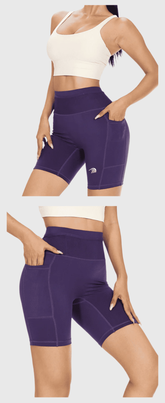 UPF 50+ Compression Sports Shorts - Sun Protection Clothing