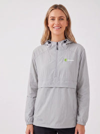 Women's light gray UPF 50+ Cooling Jacket