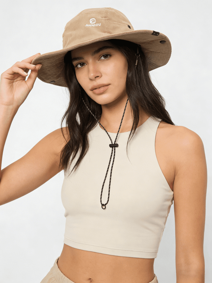 UPF 50+ Corduroy Bucket Hat - Sun Protection Clothing