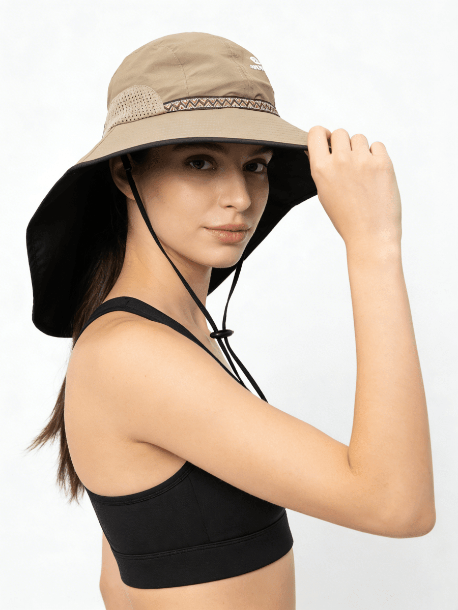 UPF 50+ Cycling Sun - Shield Hat - Sun Protection Clothing