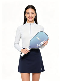 Navy Blue High Waist Pickleball Skort and Top by Anniou