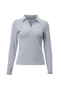 UPF 50+ Long - Sleeve Pickleball Polo