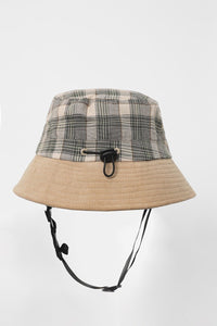 UPF 50+ Plaid Bucket Hat - Sun Protection Clothing