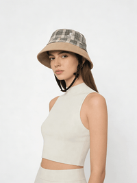 UPF 50+ Plaid Bucket Hat - Sun Protection Clothing
