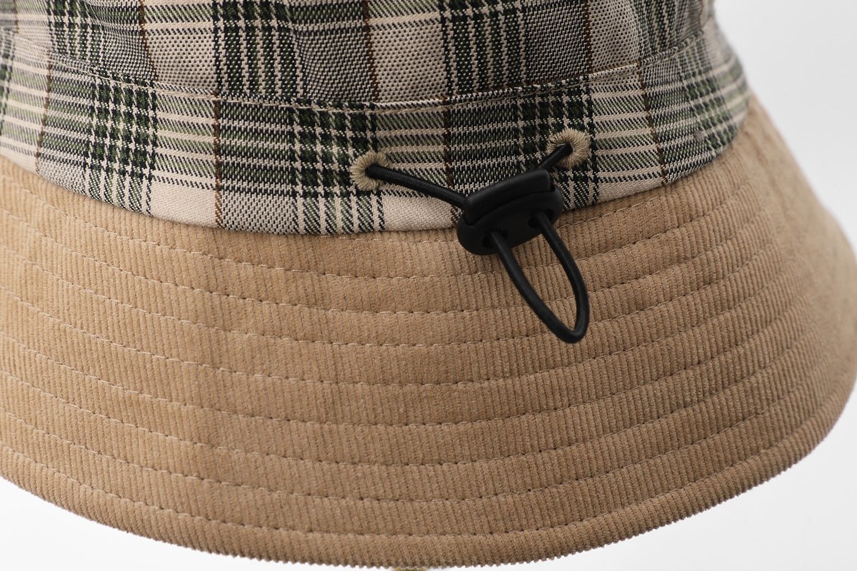 UPF 50+ Plaid Bucket Hat - Sun Protection Clothing