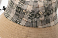 UPF 50+ Plaid Bucket Hat - Sun Protection Clothing