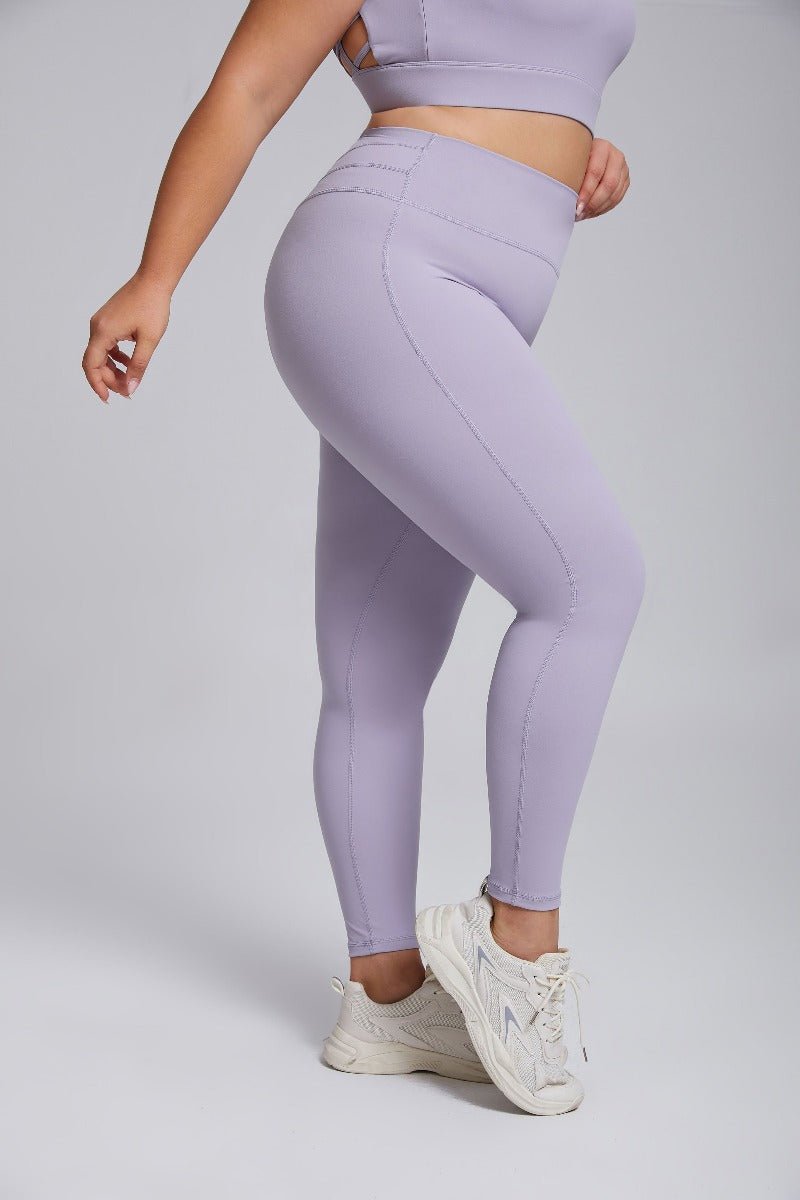 UPF 50+ Plus Size Yoga Pants - Sun Protection Clothing