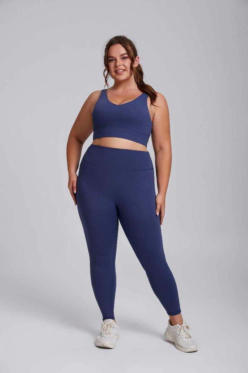 UPF 50+ Plus Size Yoga Pants - Sun Protection Clothing