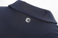 Anniou polo shirt collar in navy blue