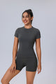 UPF 50+ Short Sleeve Yoga Top