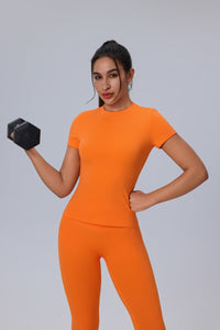 UPF 50+ Short Sleeve Yoga Top