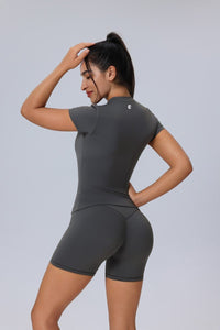 UPF 50+ Short Sleeve Yoga Top