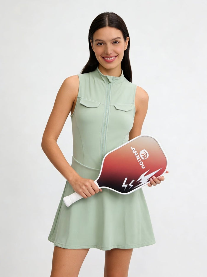 UPF 50+ Sleeveless Utility Pickleball Dress