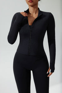 UPF 50+ Slim Fit Full Zip Sports Jacket