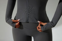 UPF 50+ Slim Fit Full Zip Sports Jacket