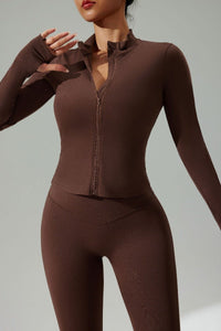 UPF 50+ Slim Fit Full Zip Sports Jacket