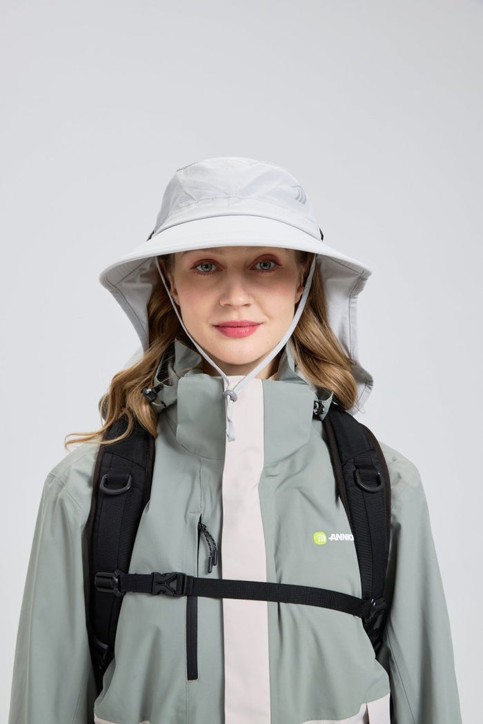 UPF 50+ Sun Hat with Face Protection