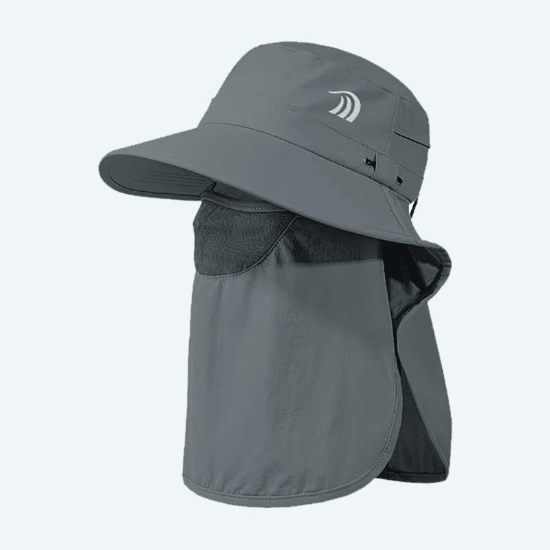 UPF 50+ Sun Hat with Face Protection