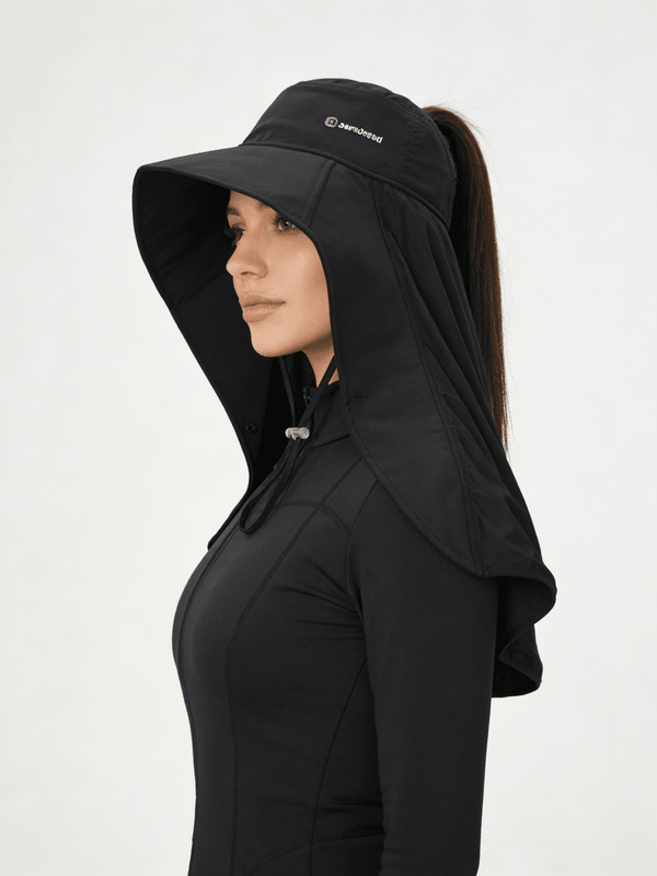 UPF 50+ Sun Hat with Neck Flap & Cape