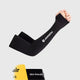 black UPF50+ Cooling Arm Sleeves
