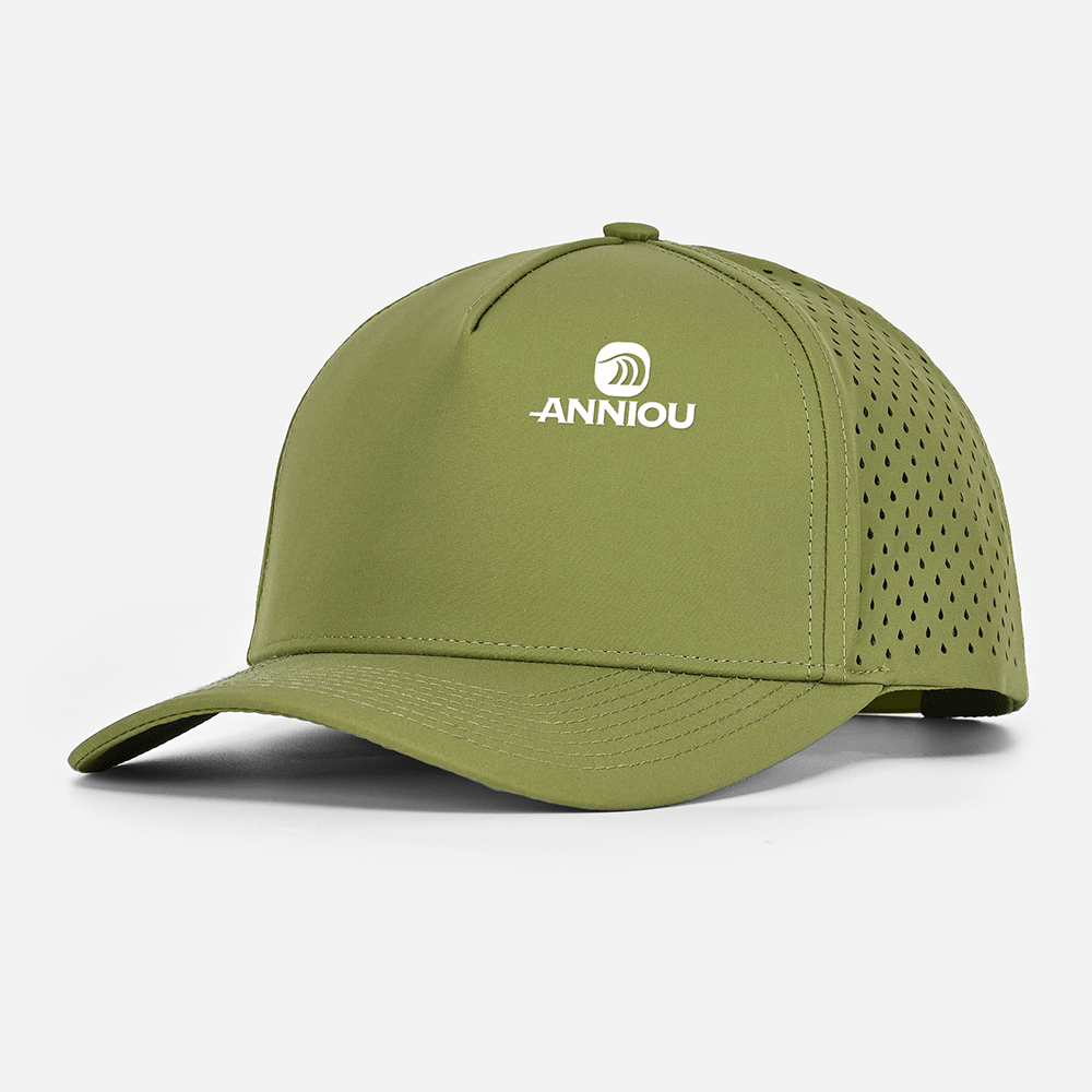 Green UPF50 + Polyester Baseball Cap - Sun Protection Clothing