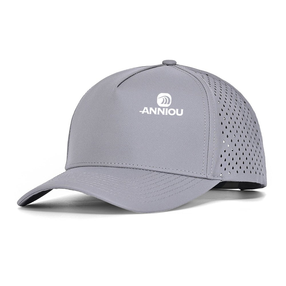 Light Grey UPF50 + Polyester Baseball Cap - Sun Protection Clothing