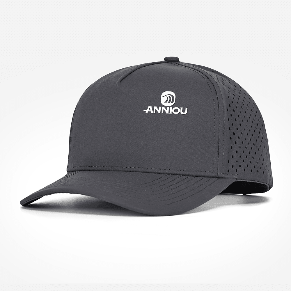 Dark Grey UPF50 + Polyester Baseball Cap - Sun Protection Clothing