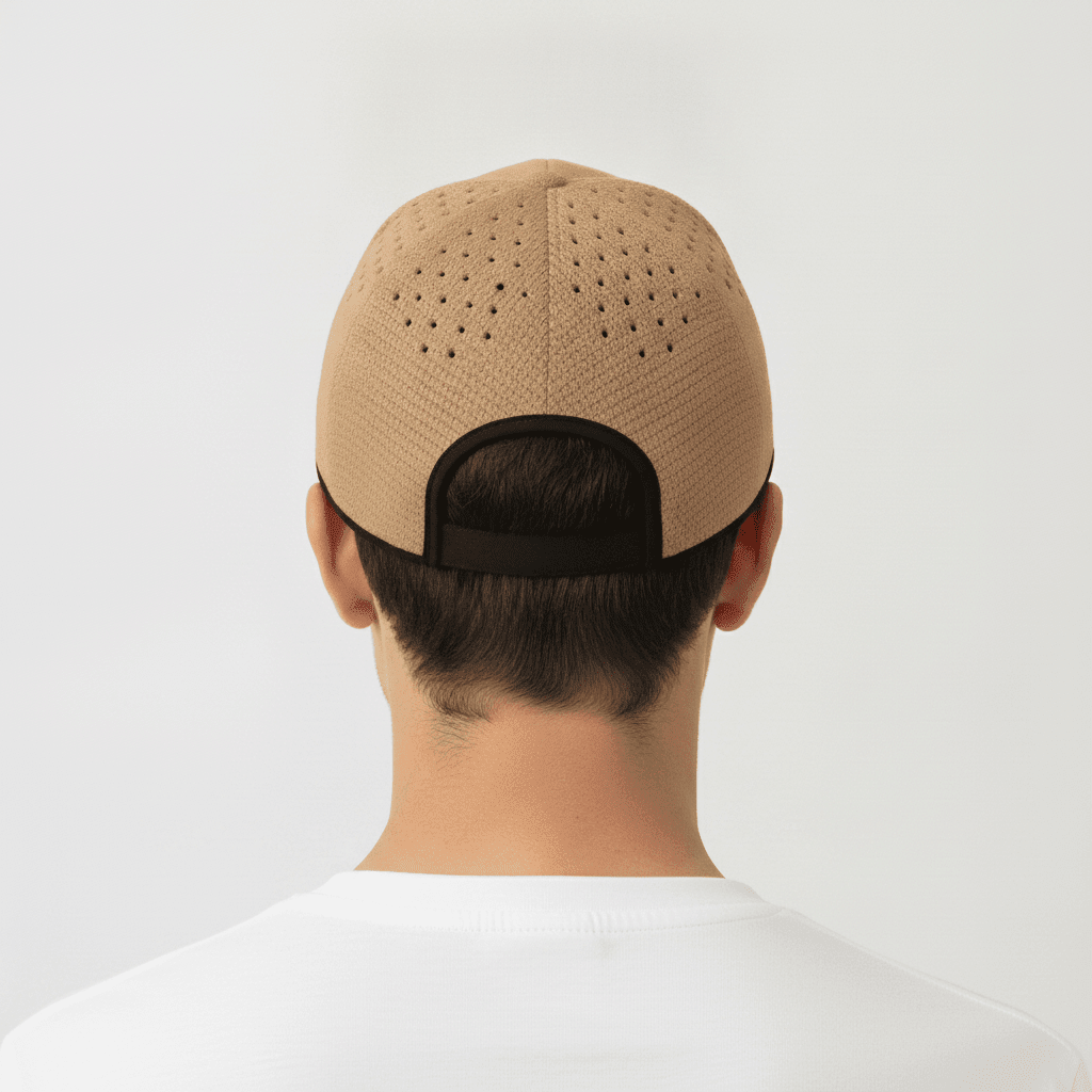 Rear of Quick-Dry Baseball Cap UPF50+