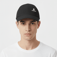 Black Quick-Dry Baseball Cap UPF50+