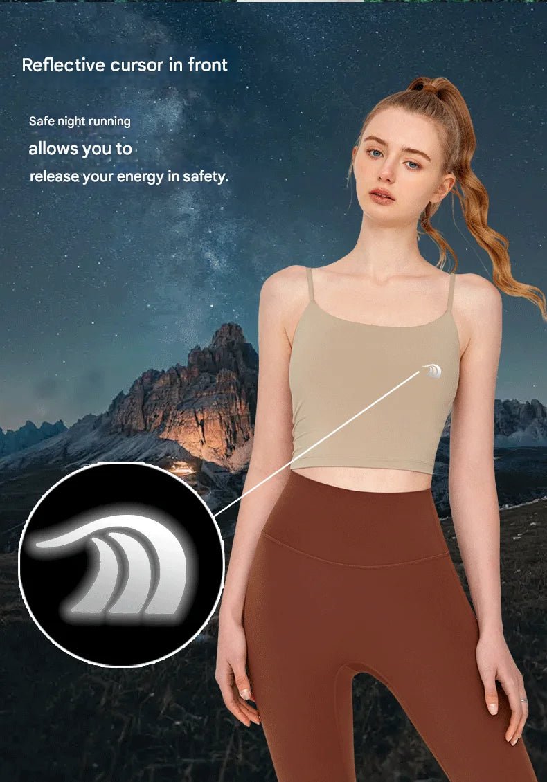 UPF50+ Thin Strap Yoga Top - Sun Protection Clothing