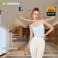 UPF50+ Thin Strap Yoga Top - Sun Protection Clothing