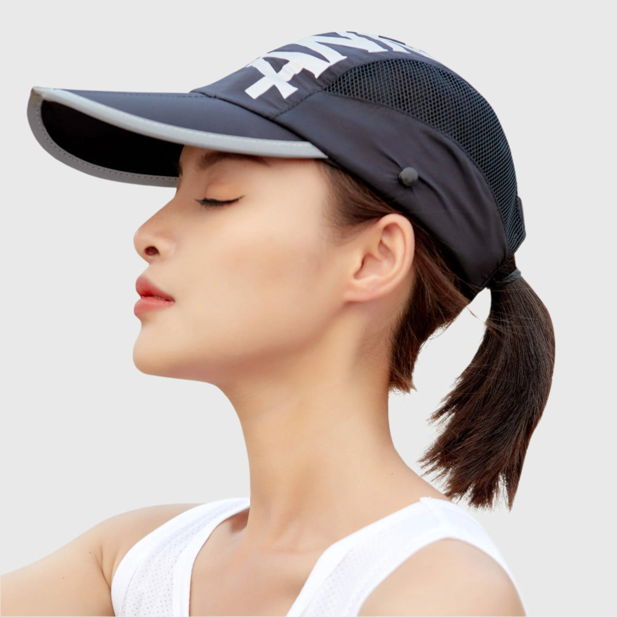 UPF 50+ sun Protection Baseball Cap and Neck Gaiter with Anniou braning and breathable mesh