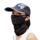 black UPF50+ sun Protection Baseball Cap and Neck Gaiter 