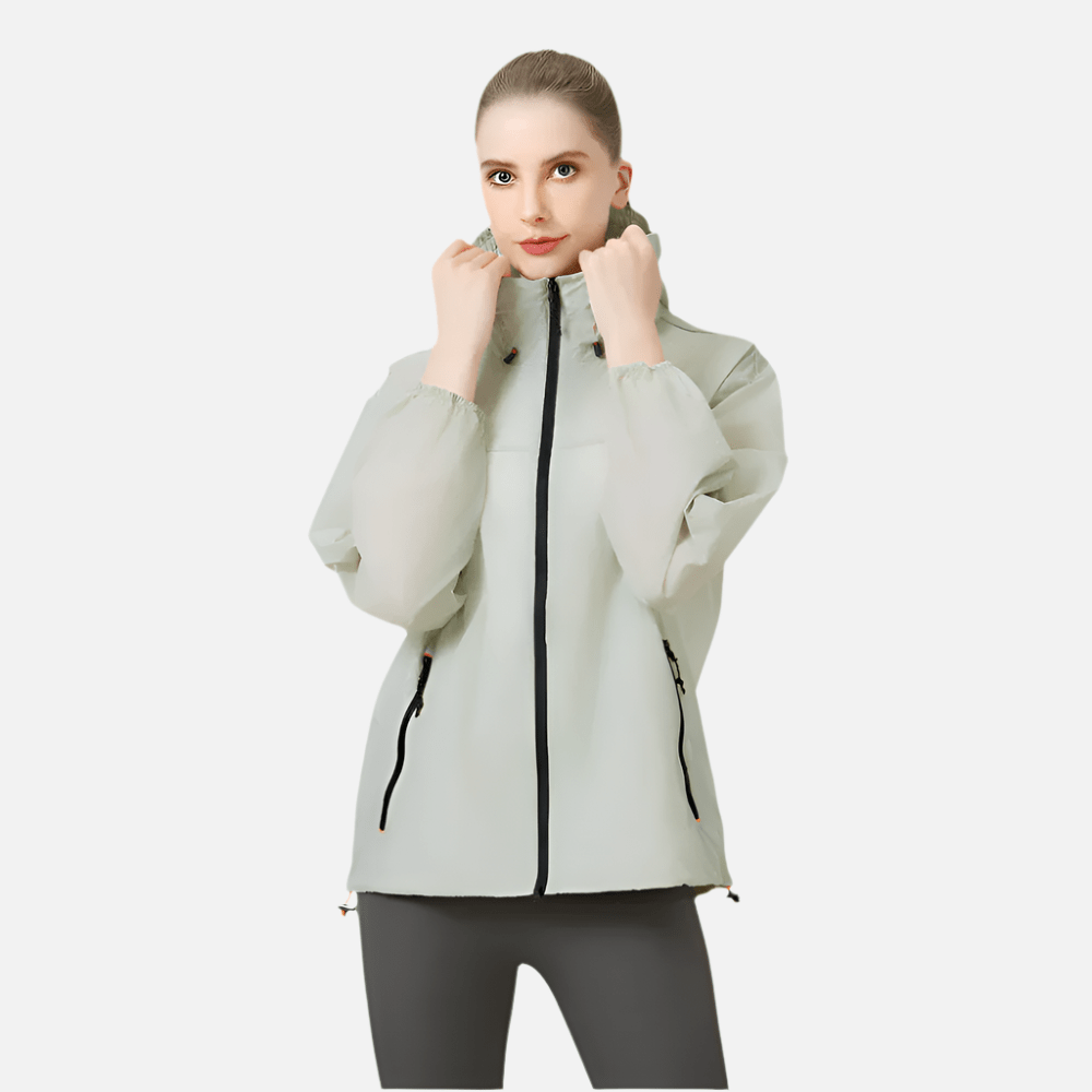 UPF50+ UV Protection Hooded Windbreaker - Sun Protection Clothing